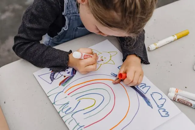 trabajo en Irlanda kid drawing